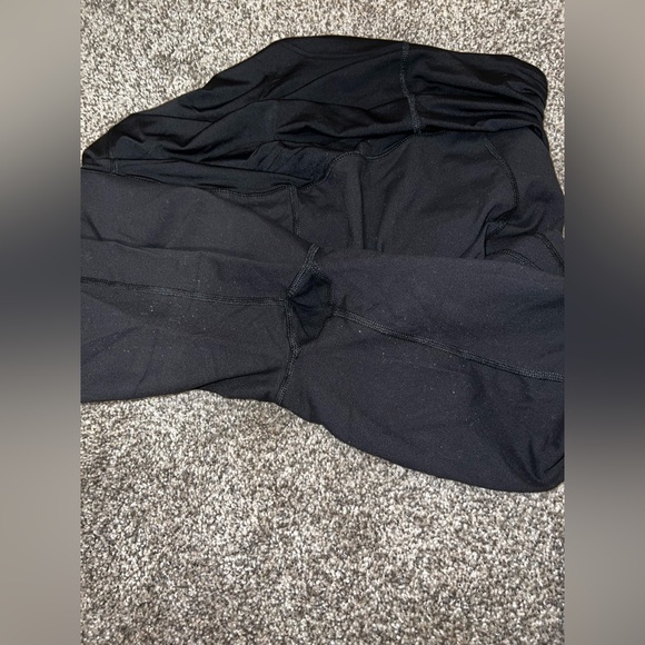 (4) black maternity cropped leggings size XXL - Picture 4 of 6